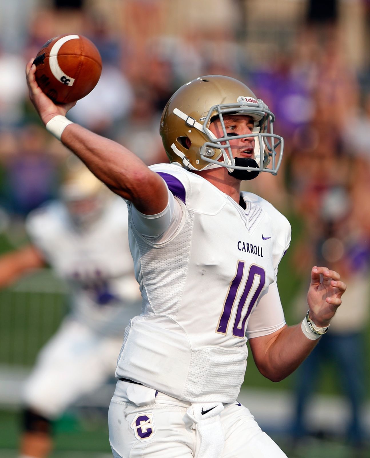Carroll quarterback Reese Hiibel